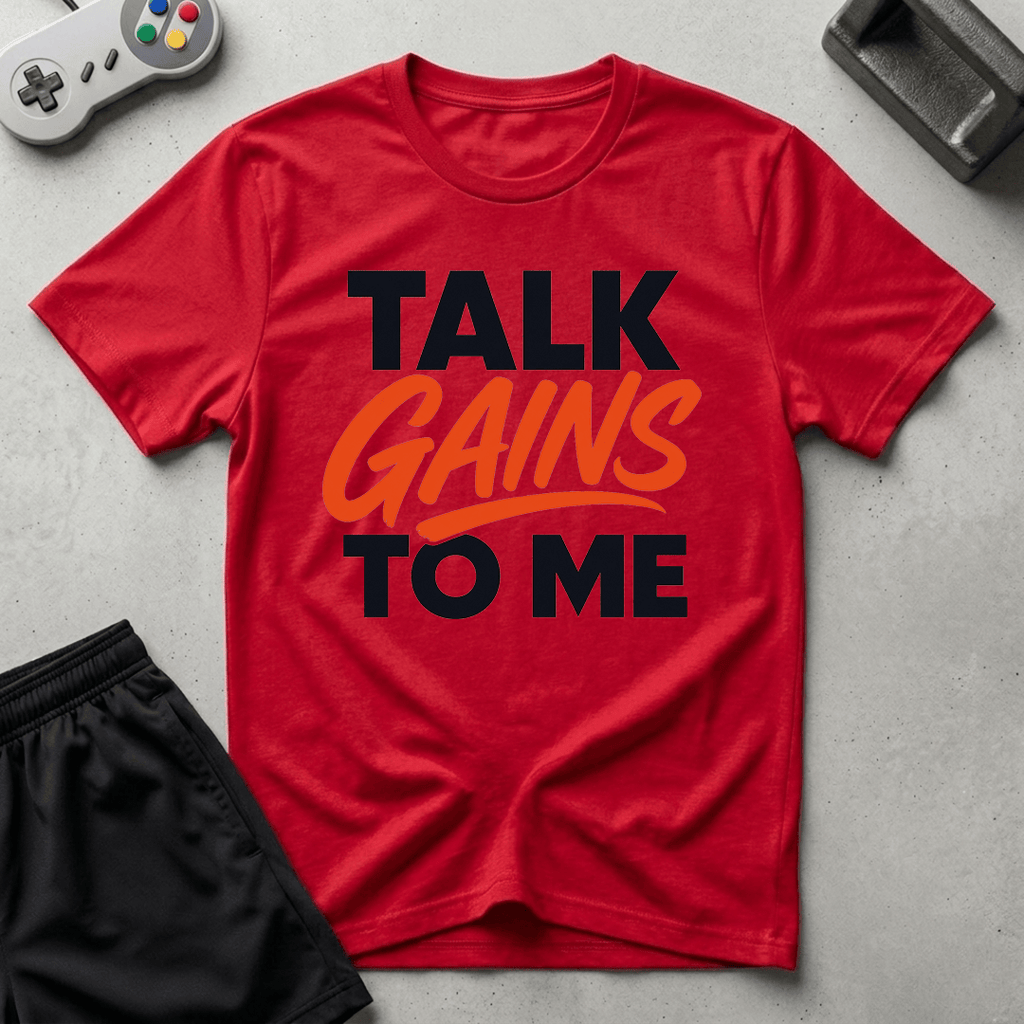 Flirty Gains T-Shirt - Red