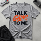 Flirty Gains T-Shirt - Sport Grey