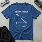 The Gains Theorem T-Shirt - Royal