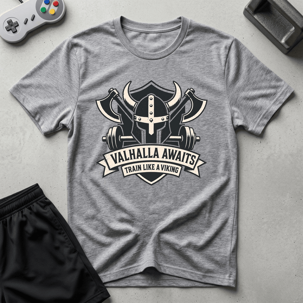 Viking Gym T-Shirt - Sport Grey