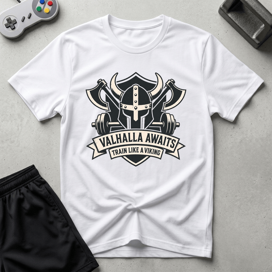 Viking Gym T-Shirt - White