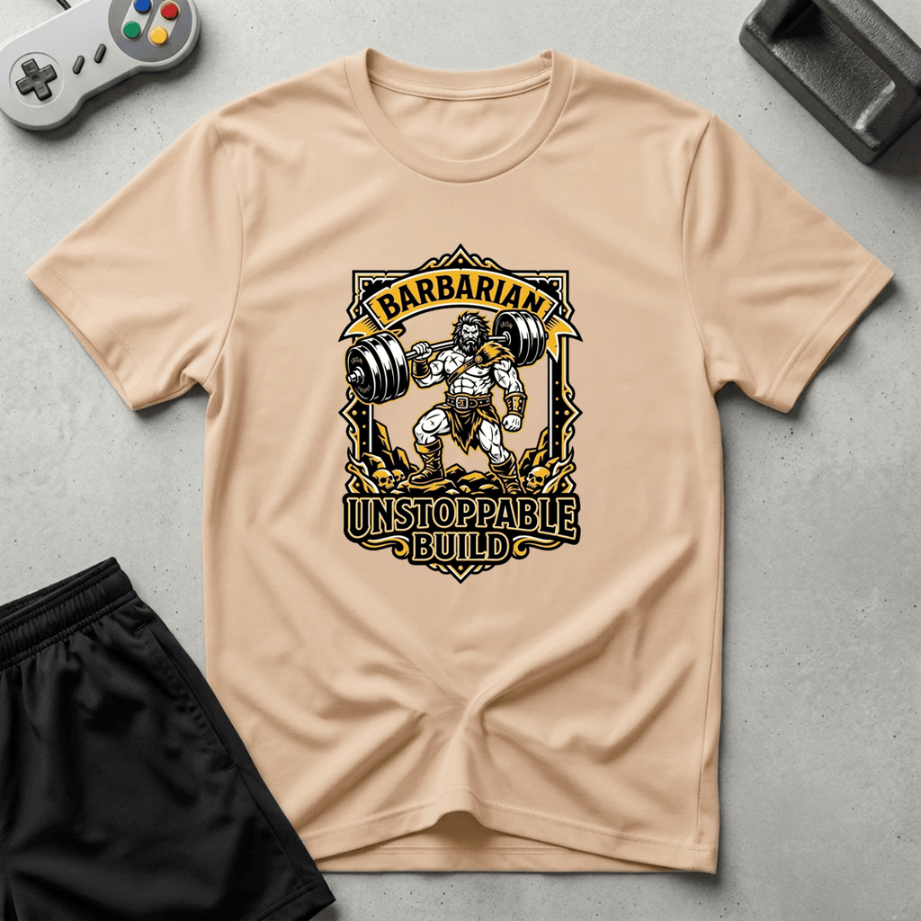 Unstoppable Build T-Shirt - Natural