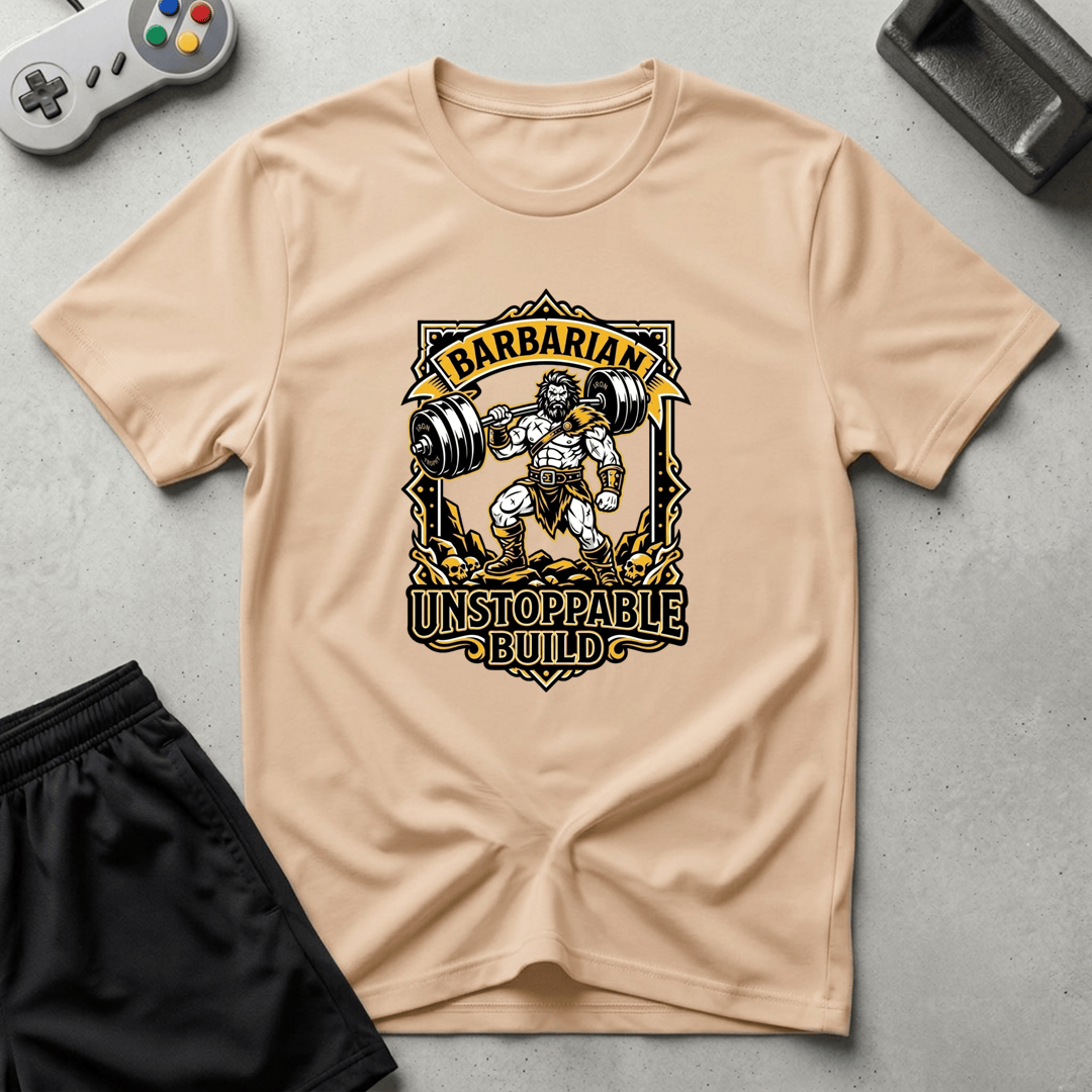 Unstoppable Build T-Shirt - Natural