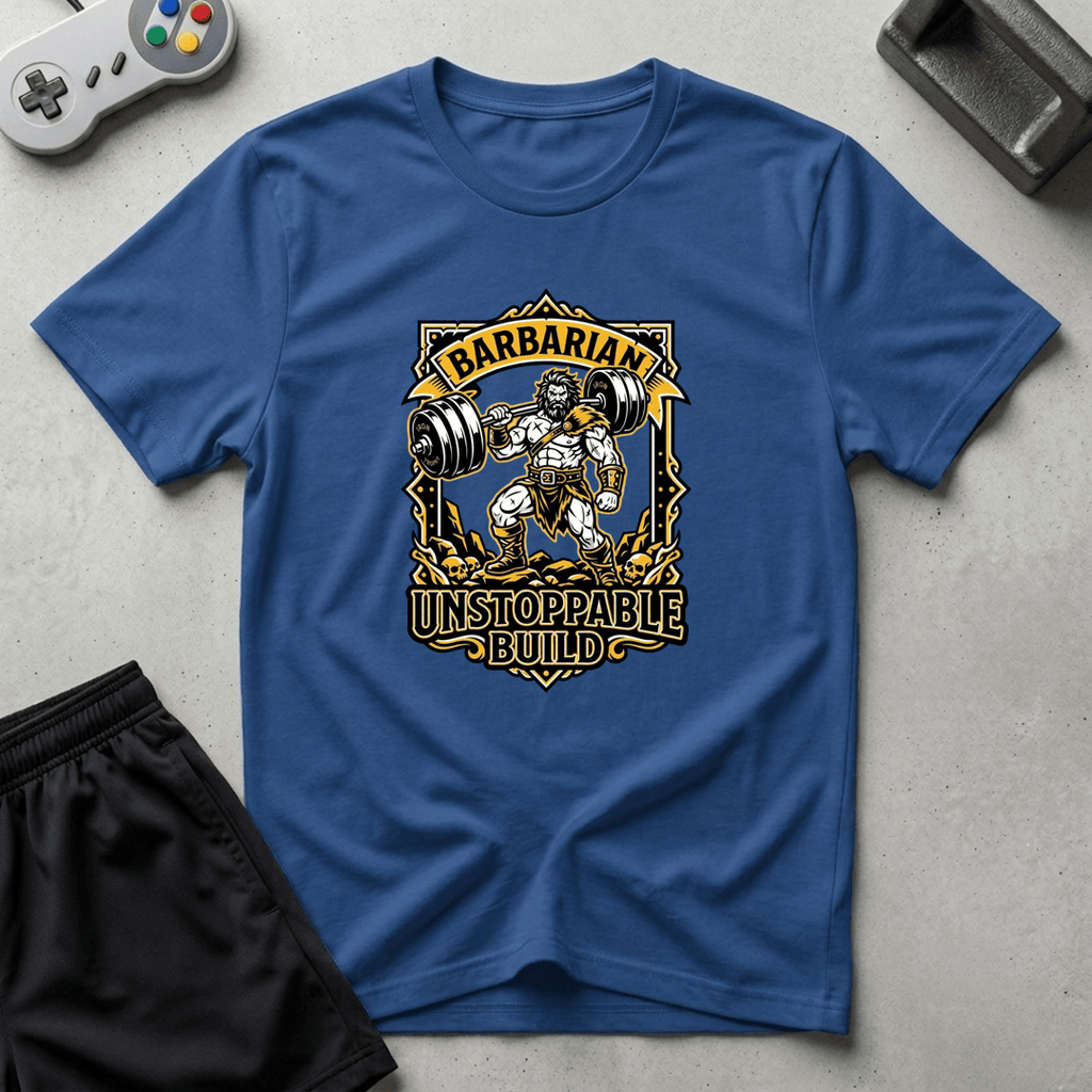 Unstoppable Build T-Shirt - Royal