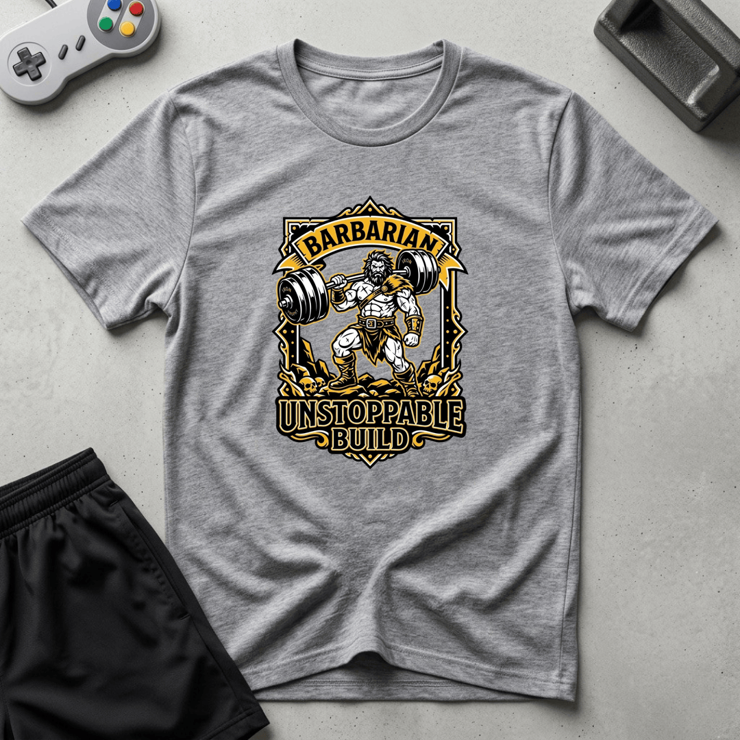 Unstoppable Build T-Shirt - Sport Grey