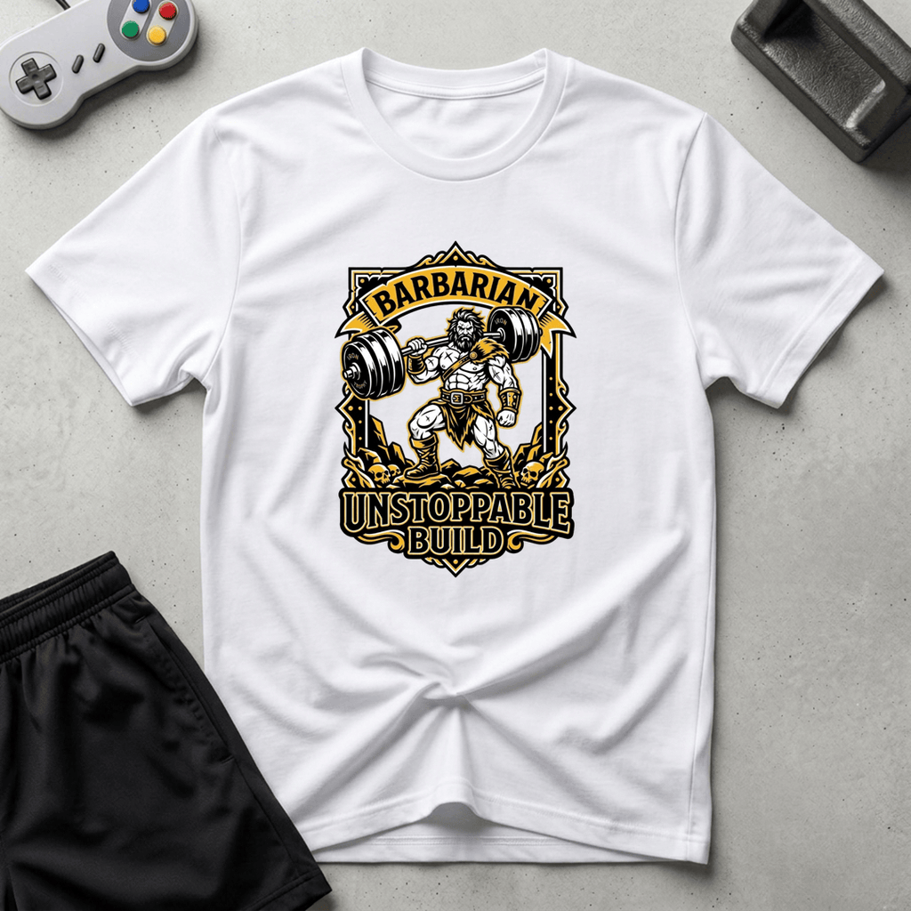 Unstoppable Build T-Shirt - White