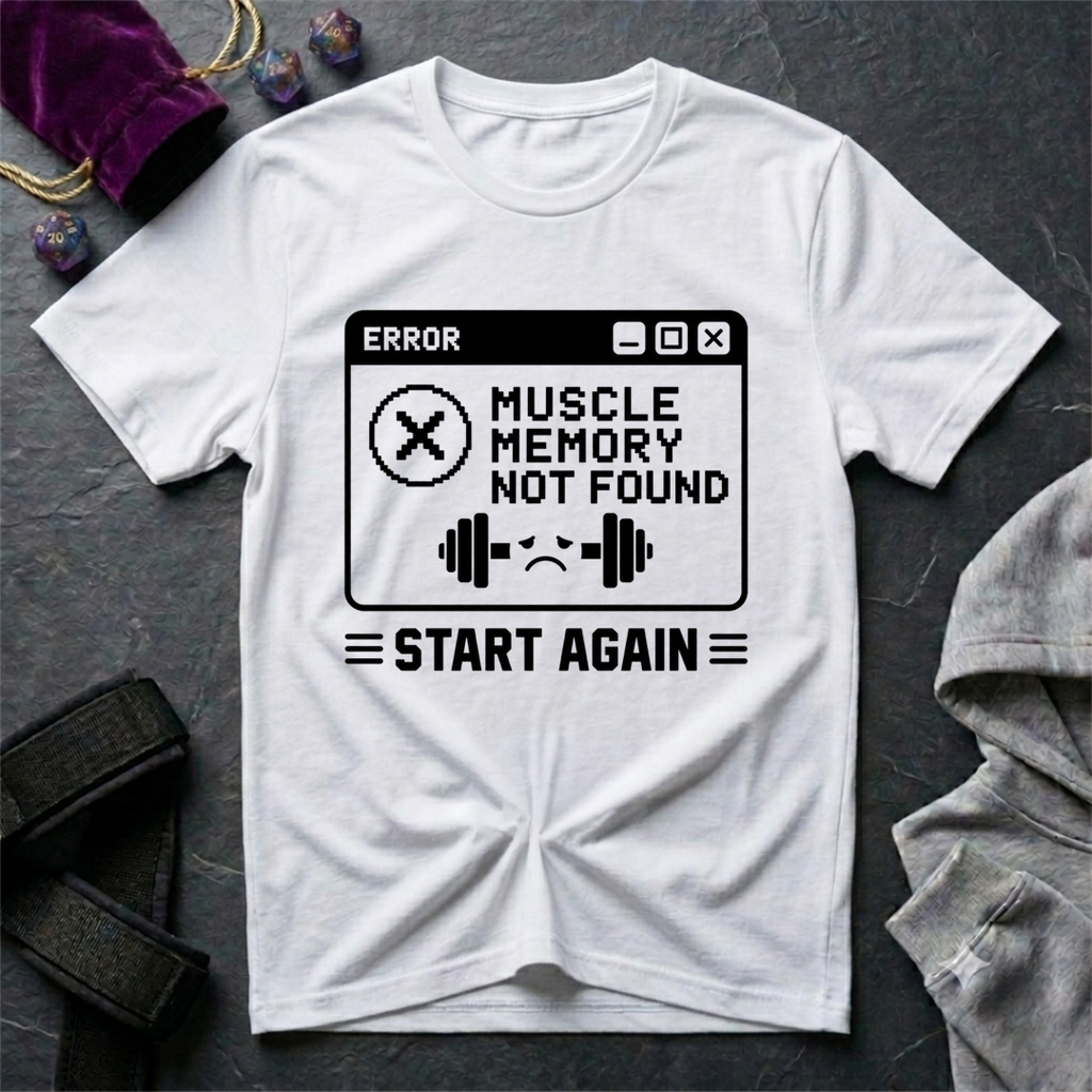 Muscle Memory Not Found T-Shirt
