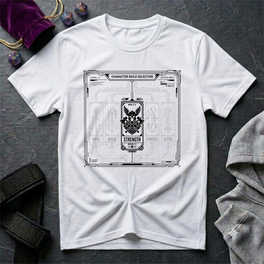 Character Build T-Shirt