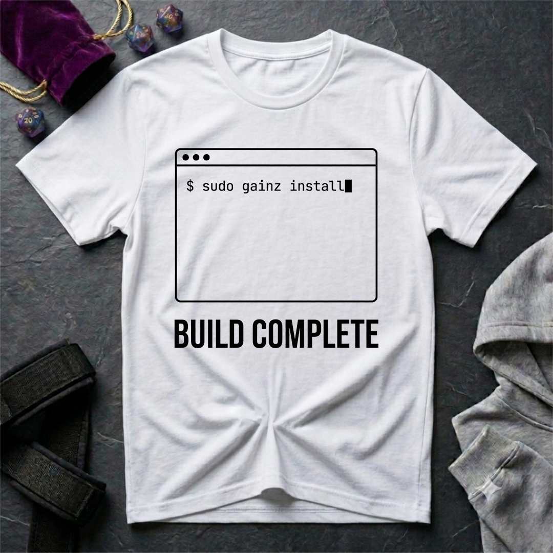 Sudo Gainz Install T-Shirt
