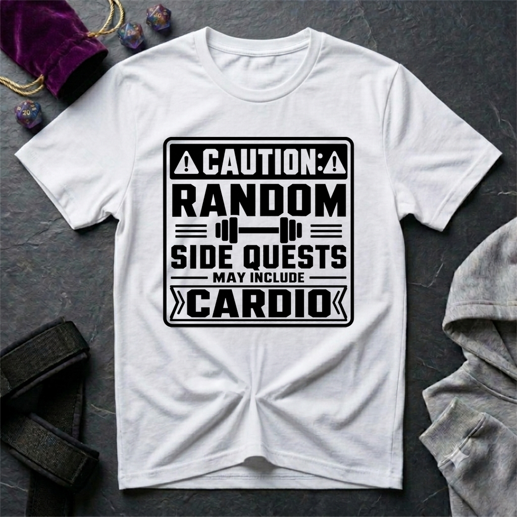 Caution Random Side Quests T-Shirt
