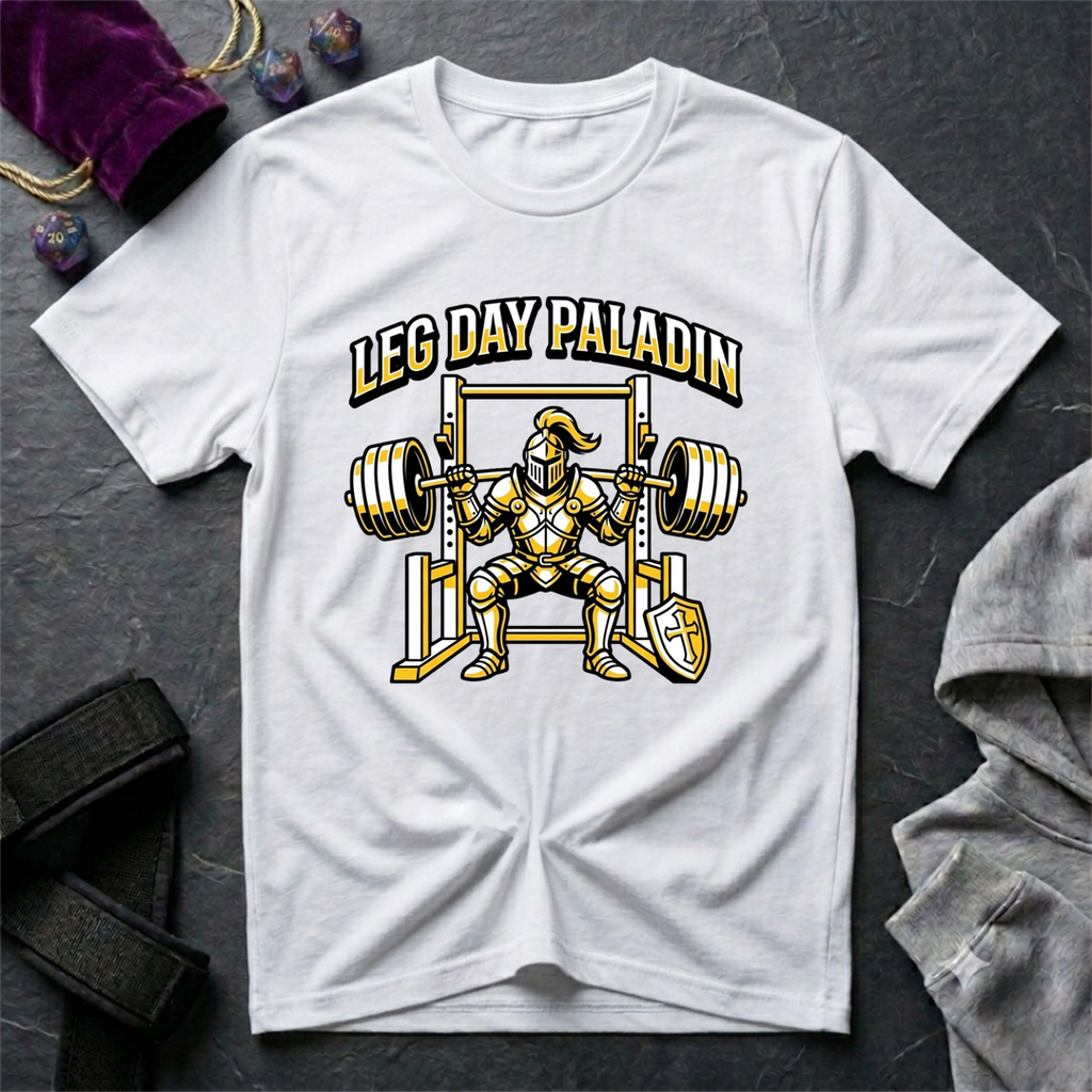 Leg Day Paladin T-Shirt