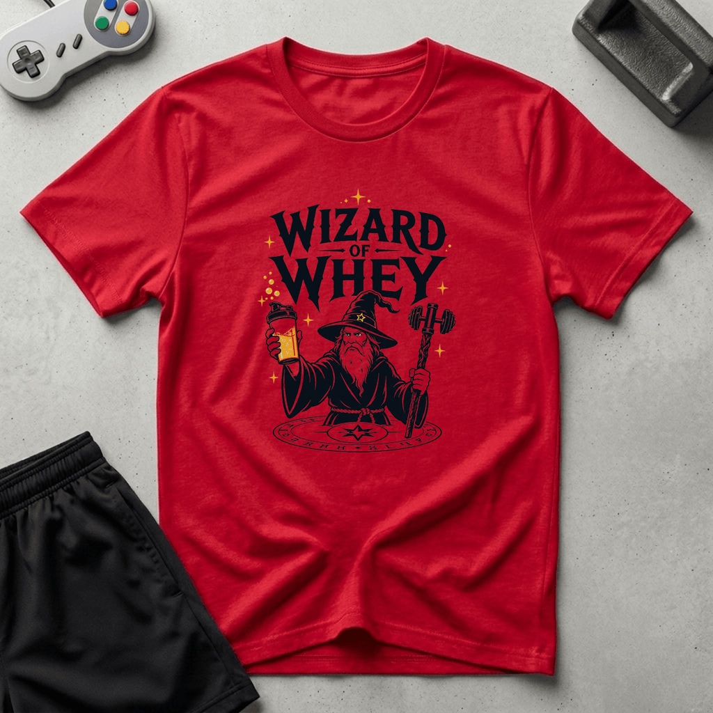 Wizard of Whey T-Shirt - Red