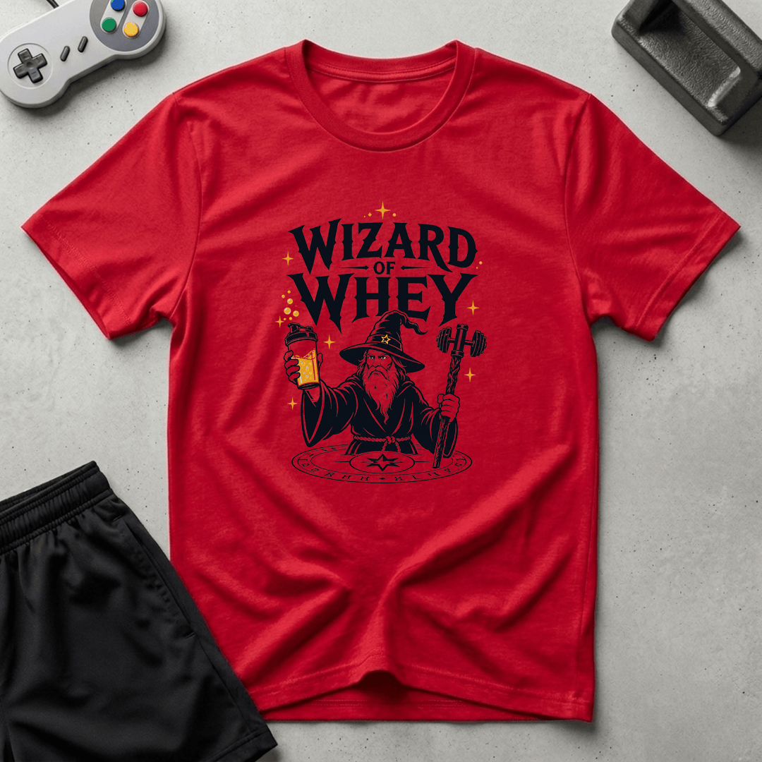 Wizard of Whey T-Shirt - Red