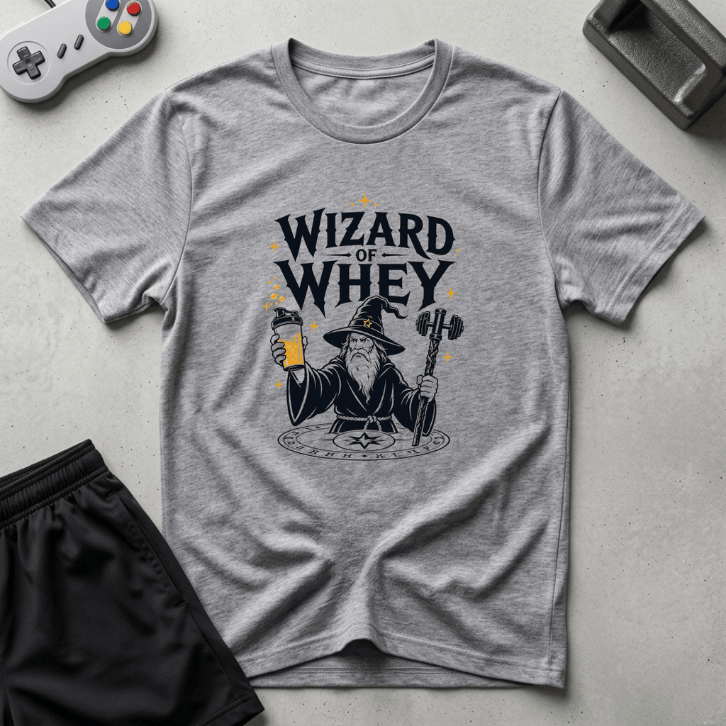 Wizard of Whey T-Shirt - Sport Grey