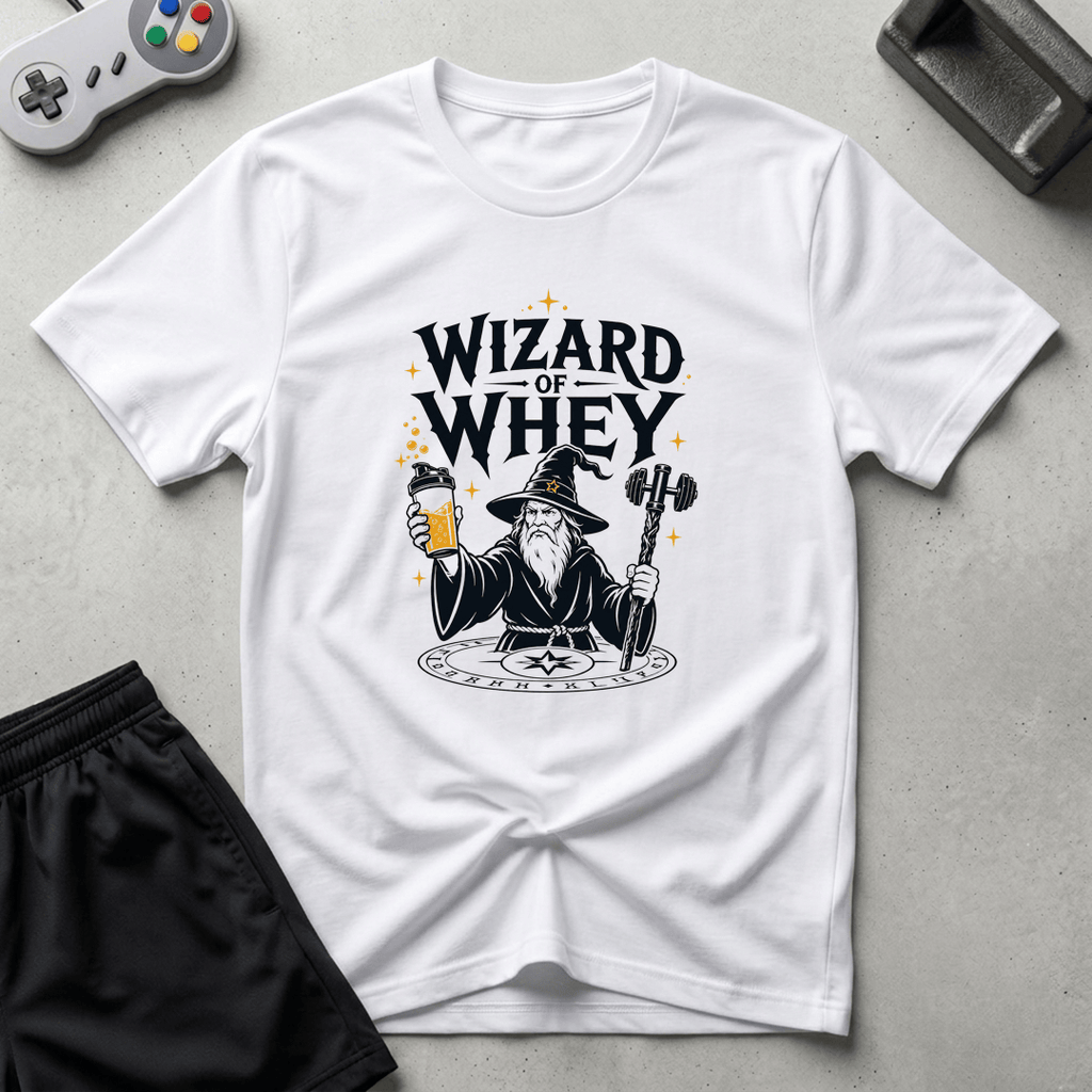 Wizard of Whey T-Shirt - White
