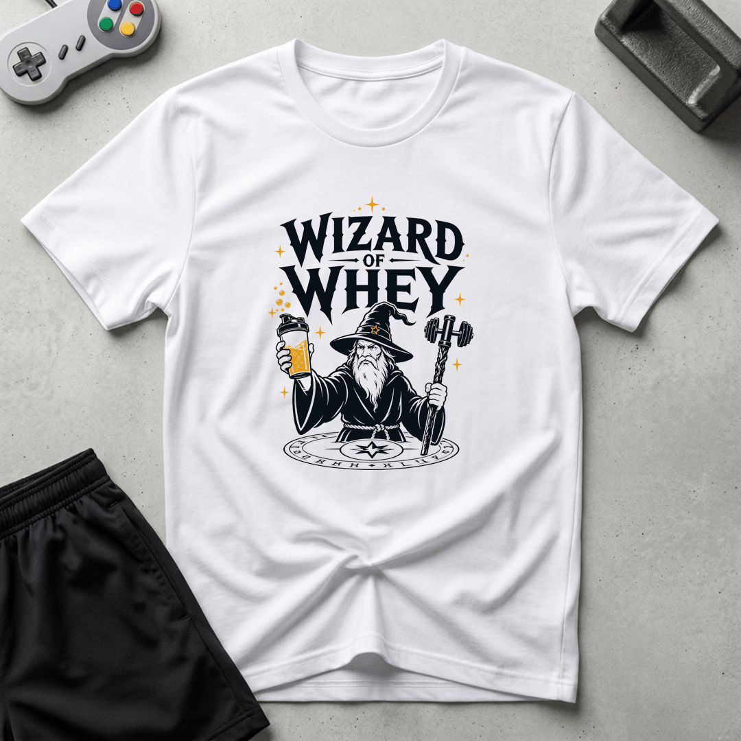Wizard of Whey T-Shirt - White
