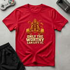 Worthy Warrior T-Shirt - Red